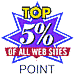 Pointcom award - Top 5% on the Web